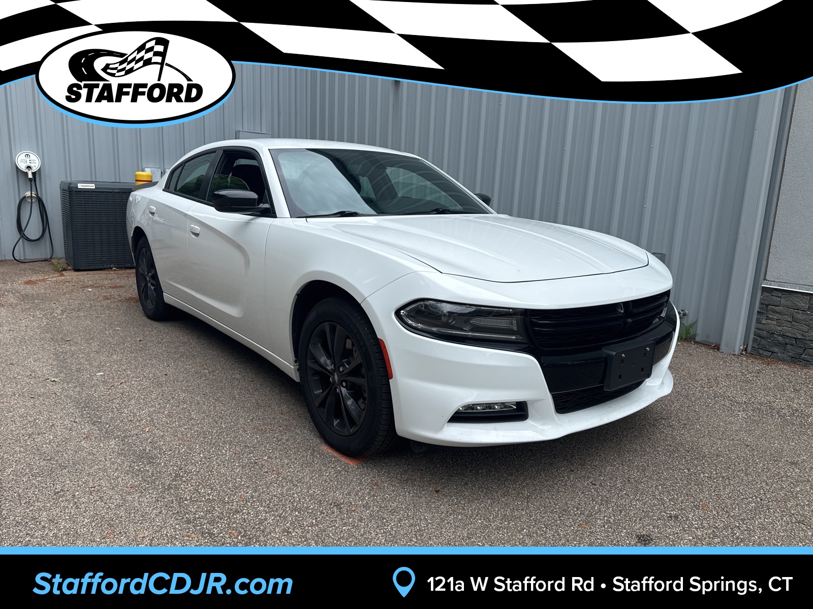 2021 White Knuckle Clearcoat Dodge Charger SXT Sedan