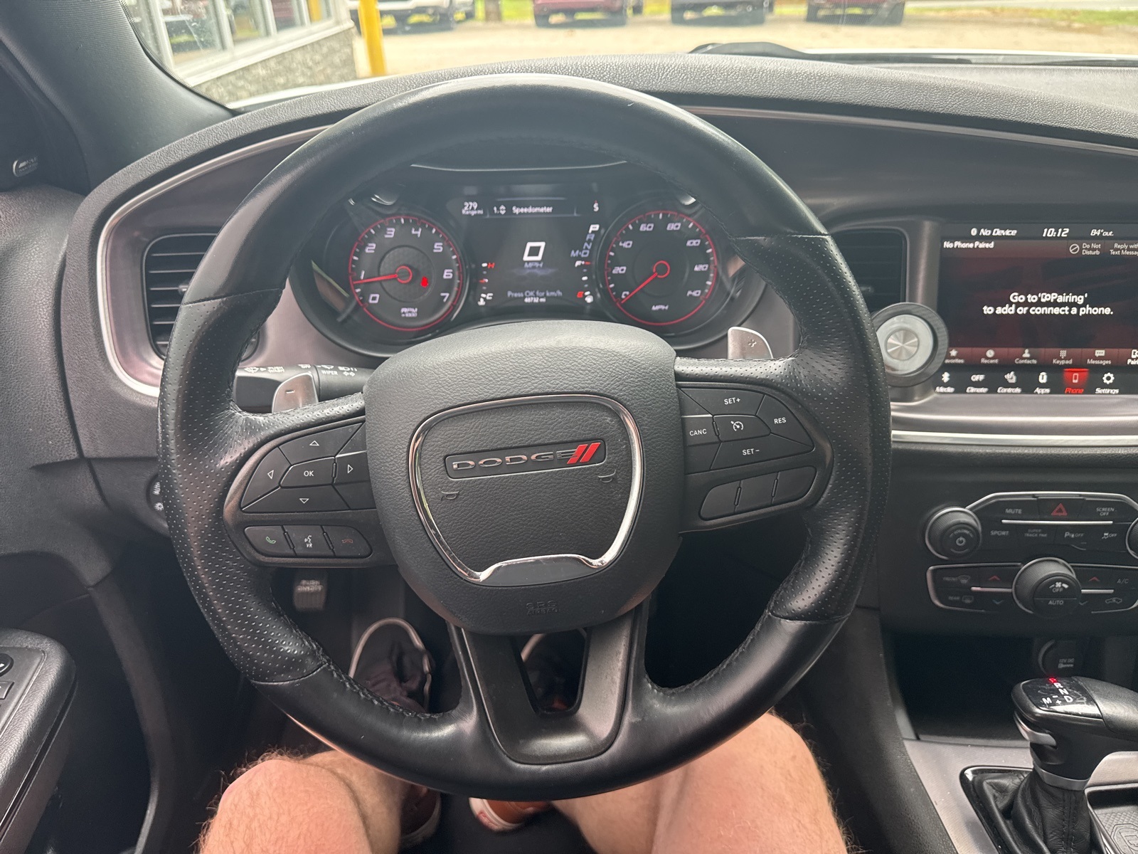 2021 White Knuckle Clearcoat Dodge Charger SXT AWD Sedan