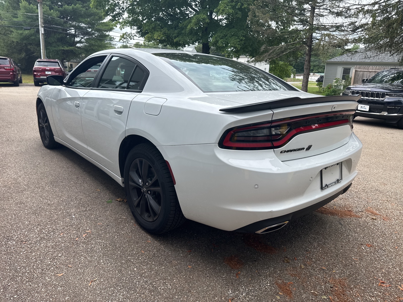 2021 White Knuckle Clearcoat Dodge Charger SXT AWD Sedan