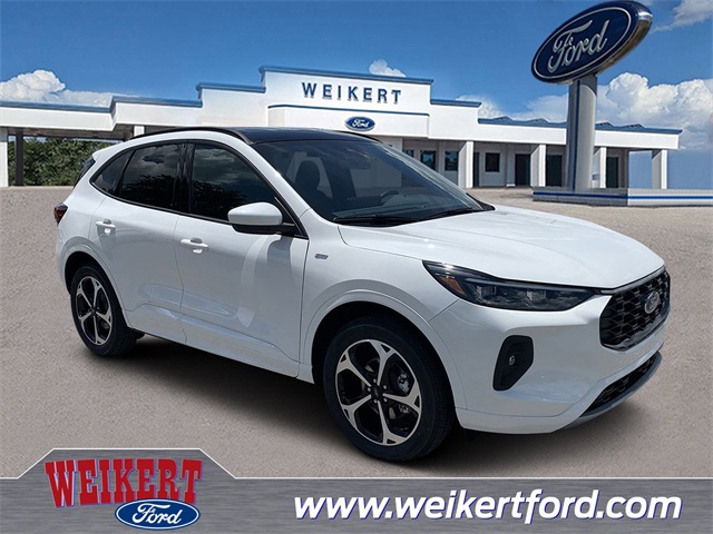 2025 Star White Metallic Tri-Coat Ford Escape ST-Line Elite SUV