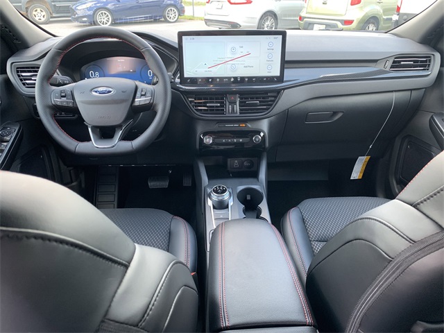 2025 Star White Metallic Tri-Coat Ford Escape ST-Line Elite AWD SUV