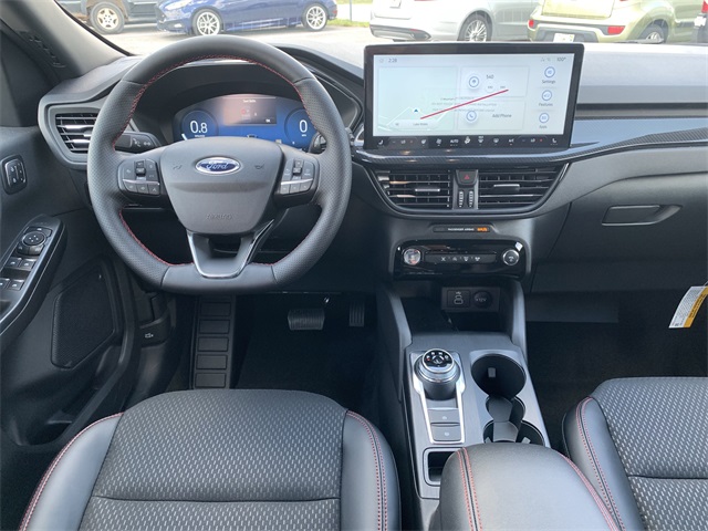 2025 Star White Metallic Tri-Coat Ford Escape ST-Line Elite AWD SUV
