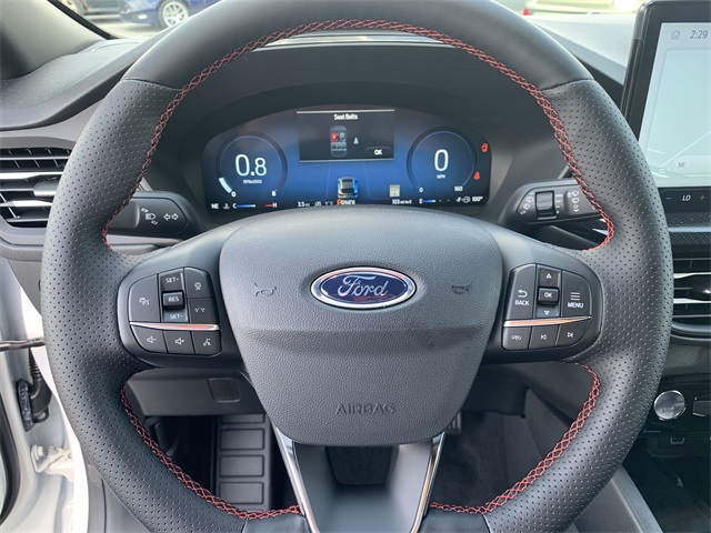 2025 Star White Metallic Tri-Coat Ford Escape ST-Line Elite AWD SUV