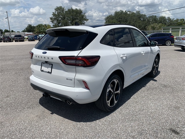 2025 Star White Metallic Tri-Coat Ford Escape ST-Line Elite AWD SUV
