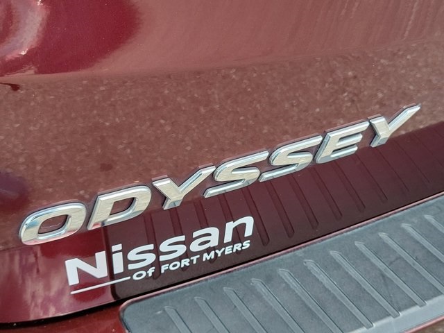 2020 Red Honda Odyssey Elite FWD Van