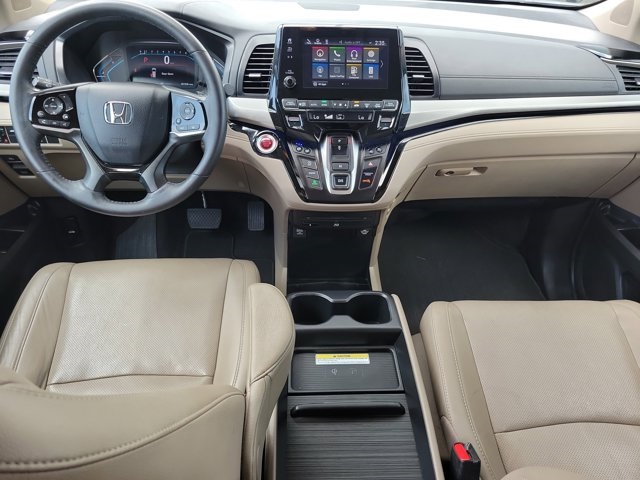 2020 Red Honda Odyssey Elite FWD Van