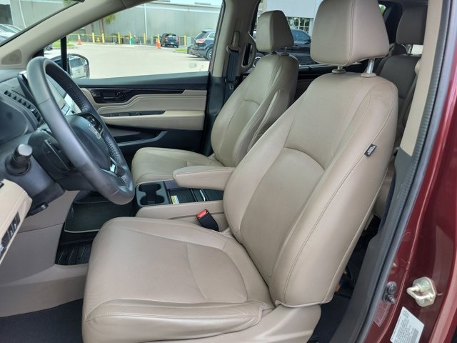 2020 Red Honda Odyssey Elite FWD Van