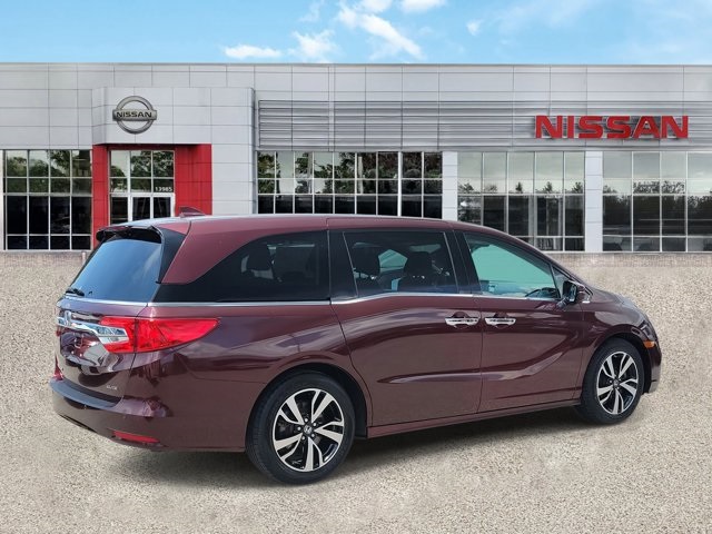 2020 Red Honda Odyssey Elite FWD Van