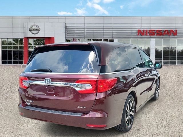 2020 Red Honda Odyssey Elite FWD Van