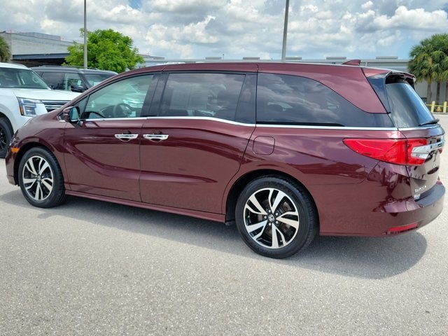 2020 Red Honda Odyssey Elite FWD Van