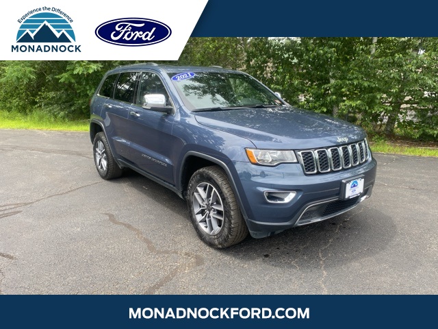 2021 Pacific Blue Clearcoat Jeep Grand Cherokee Limited SUV