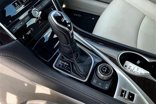2018 Hagane Blue INFINITI Q50 3.0t LUXE AWD Sedan