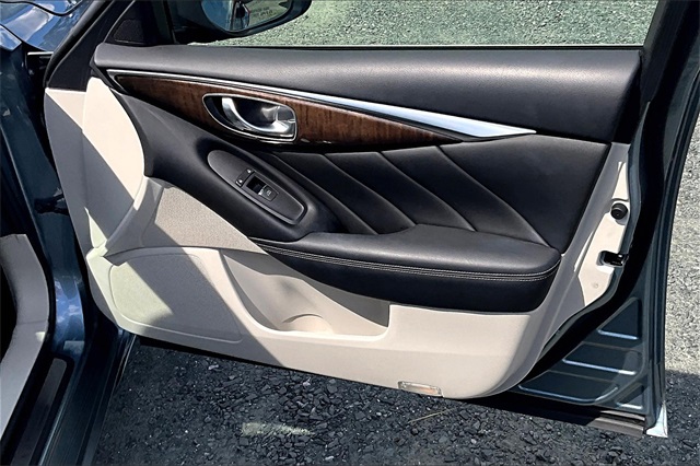 2018 Hagane Blue INFINITI Q50 3.0t LUXE AWD Sedan