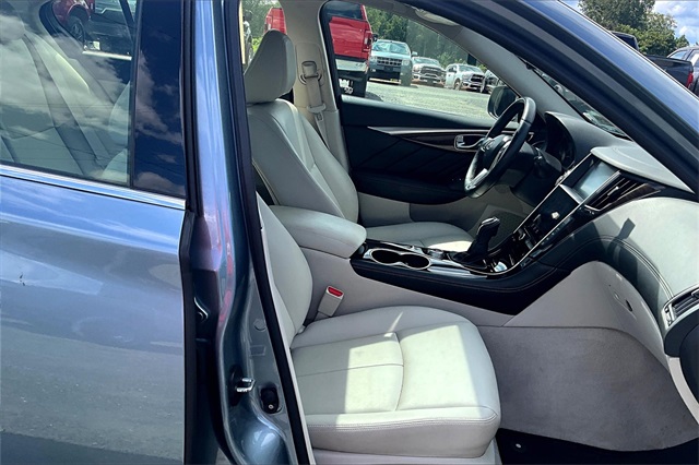2018 Hagane Blue INFINITI Q50 3.0t LUXE AWD Sedan