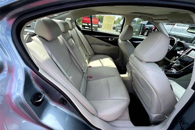 2018 Hagane Blue INFINITI Q50 3.0t LUXE AWD Sedan