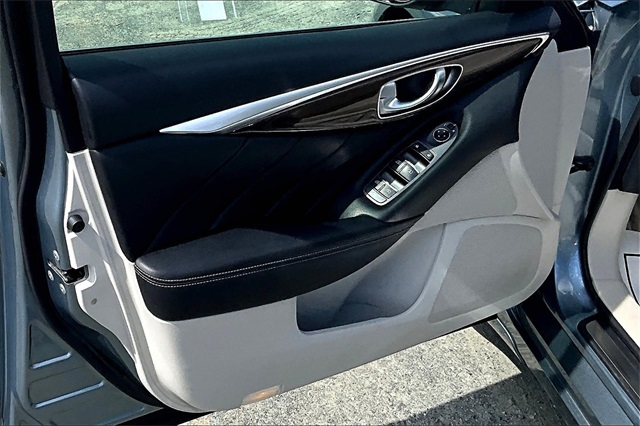 2018 Hagane Blue INFINITI Q50 3.0t LUXE AWD Sedan