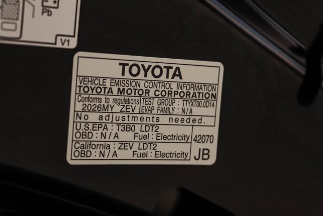 used 2026 Toyota bZ car, priced at $34,392