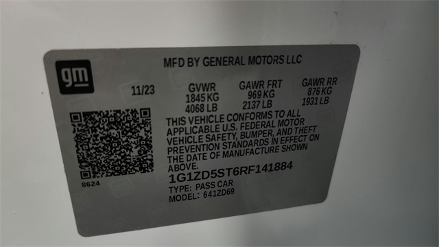 2024 Chevrolet Malibu LT FWD 2024 Chevrolet Malibu LT FWD