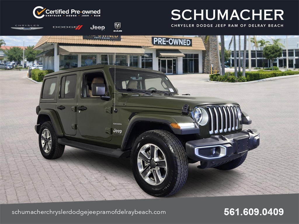used 2021 Jeep Wrangler car, priced at $26,888