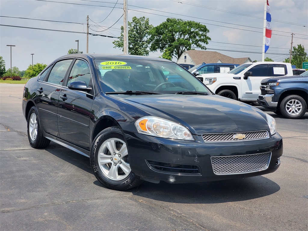 Used 2016 Chevrolet Impala Limited 1FL with VIN 2G1WA5E37G1100921 for sale in Owosso, MI
