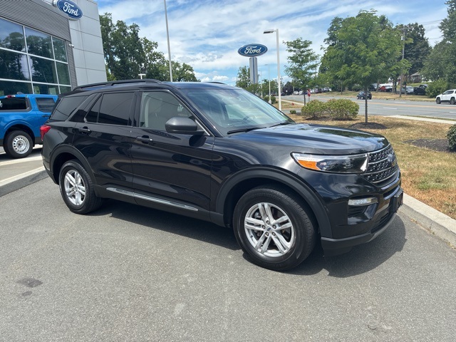 2022 Agate Black Metallic Ford Explorer XLT 4X4 SUV