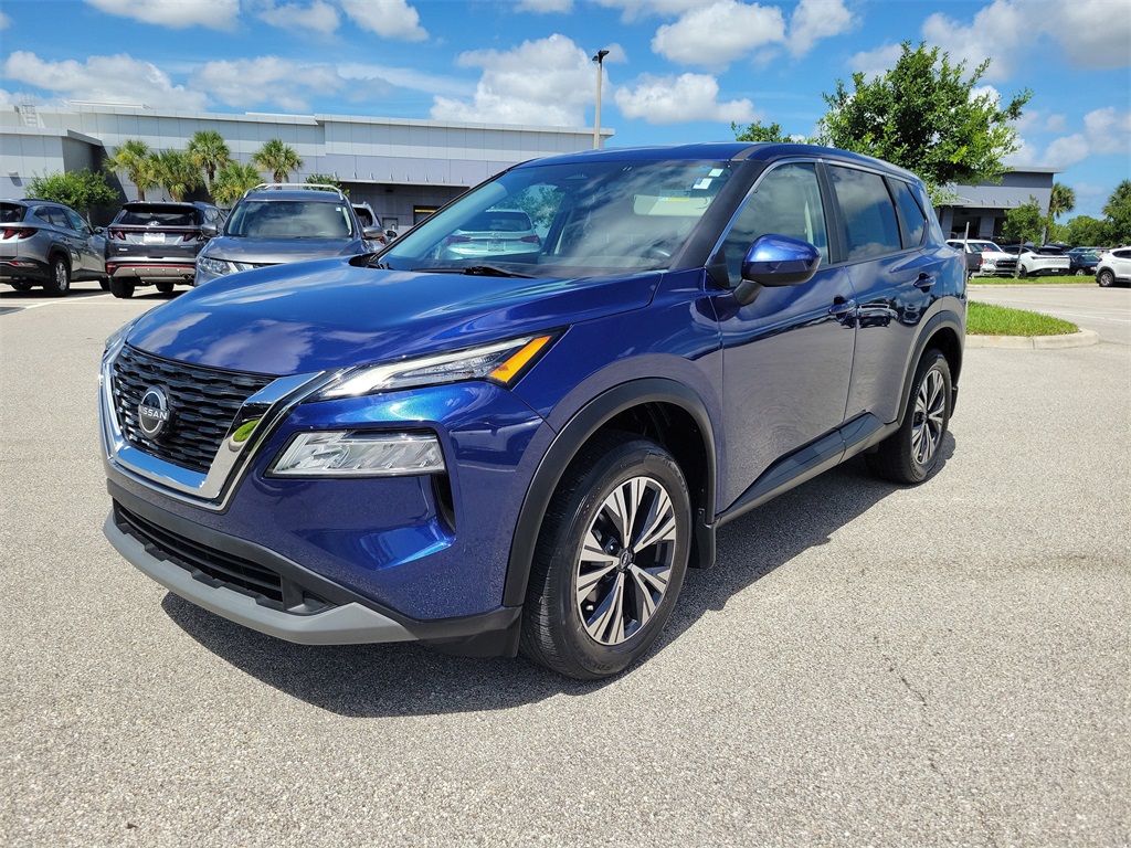2023 Caspian Blue Metallic Nissan Rogue SV FWD SUV