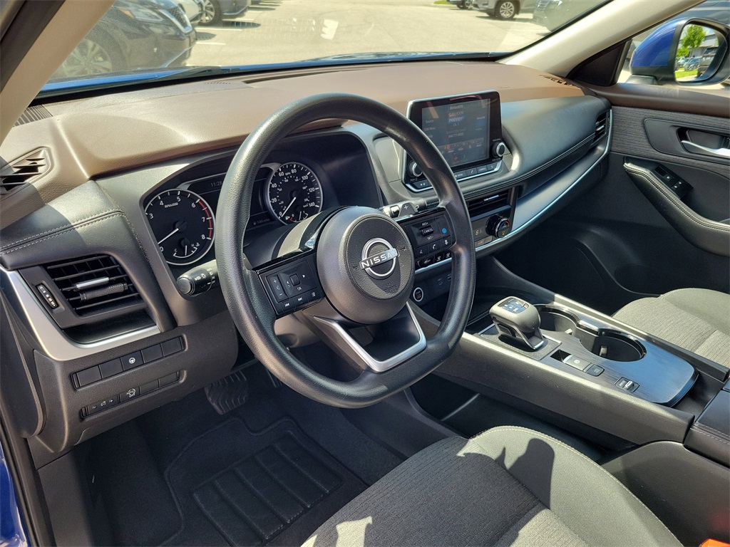 2023 Caspian Blue Metallic Nissan Rogue SV FWD SUV