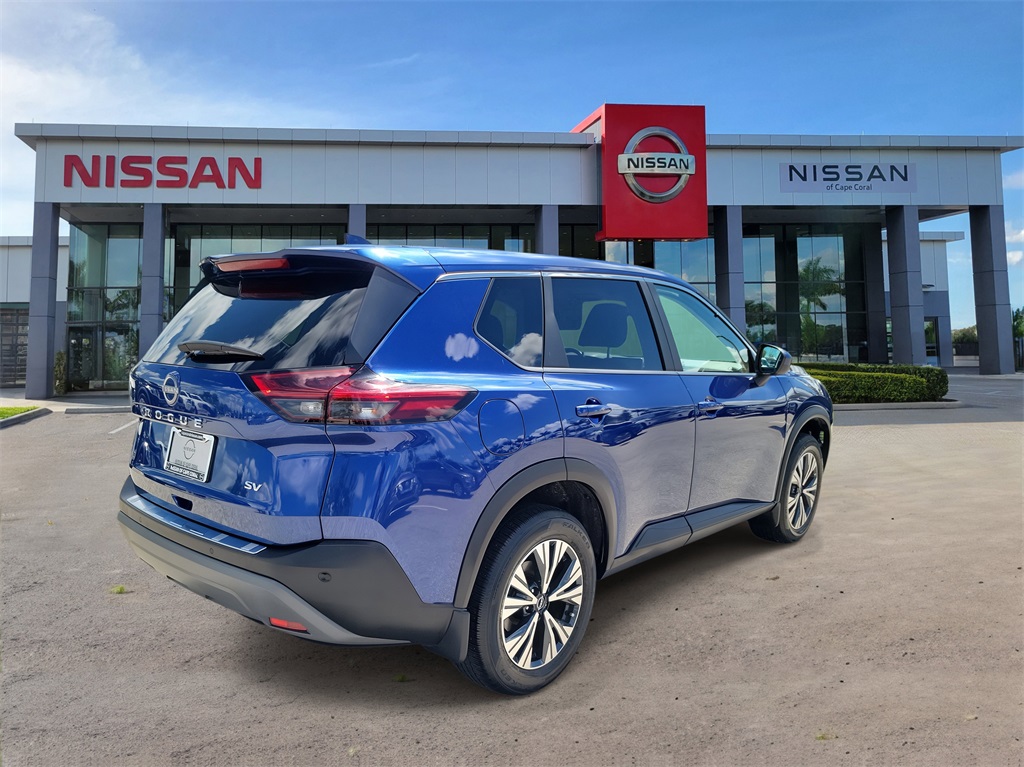 2023 Caspian Blue Metallic Nissan Rogue SV FWD SUV