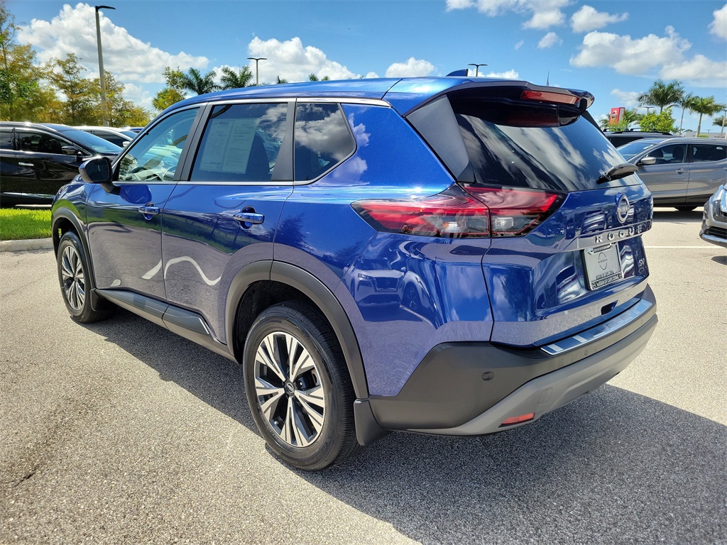 2023 Caspian Blue Metallic Nissan Rogue SV FWD SUV