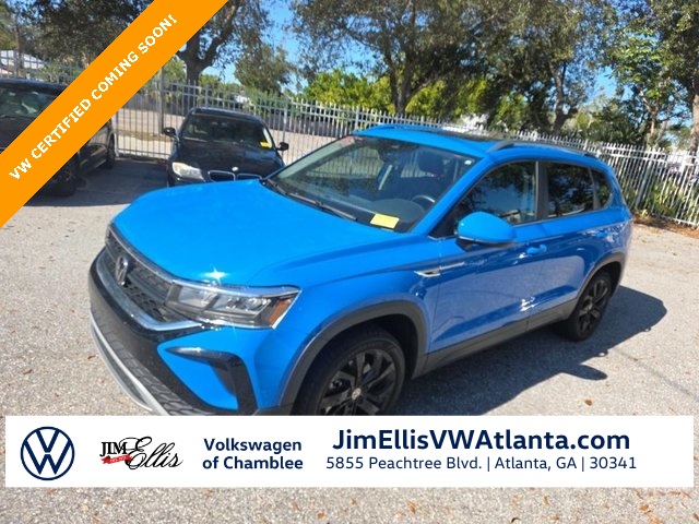 used 2023 Volkswagen Taos car, priced at $20,909