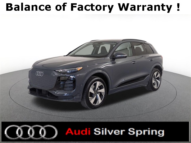 used 2025 Audi Q6 e-tron car, priced at $51,581