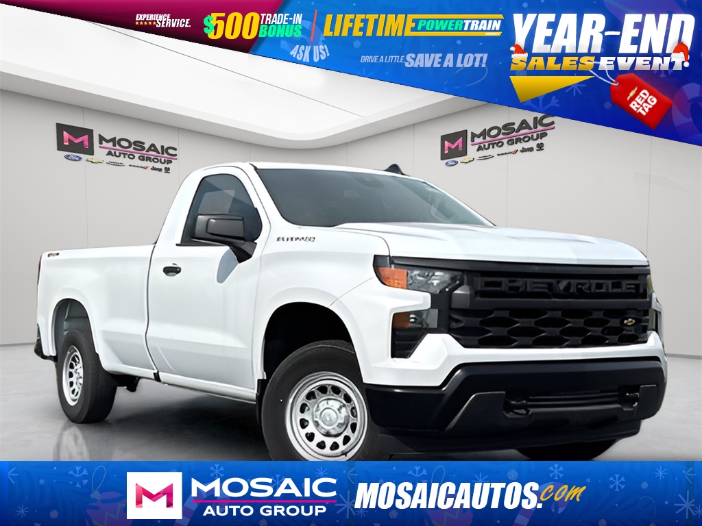 New 2025 Chevrolet Silverado 1500 WT Trucks