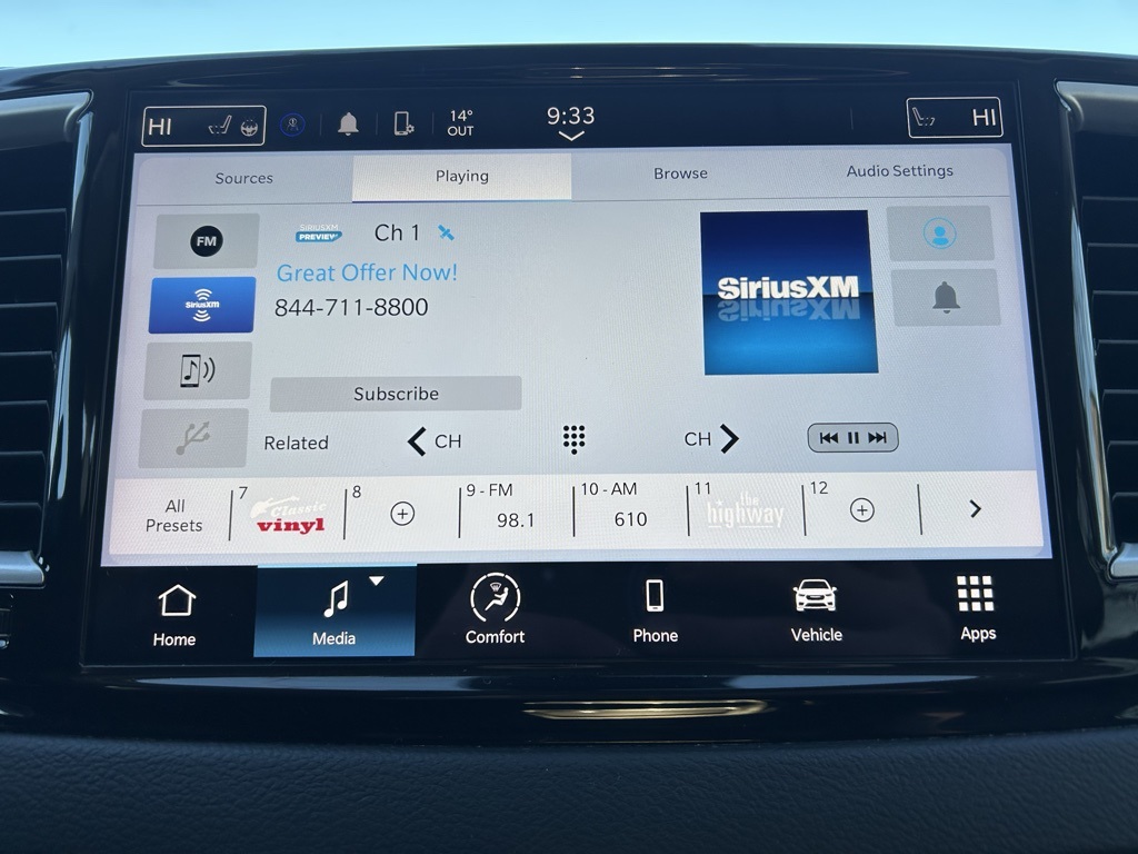 used 2023 Chrysler Pacifica car, priced at $25,712