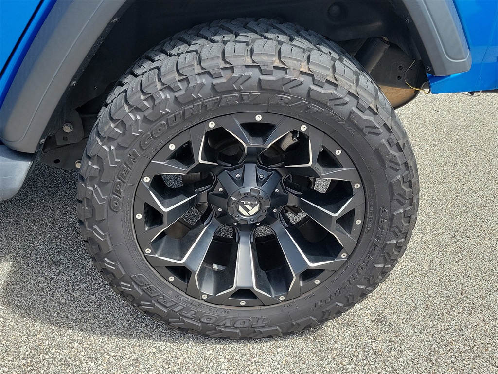 2021 Hydro Blue Pearl Coat Jeep Wrangler Unlimited Willys 4X4 SUV