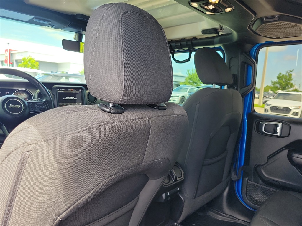 2021 Hydro Blue Pearl Coat Jeep Wrangler Unlimited Willys 4X4 SUV