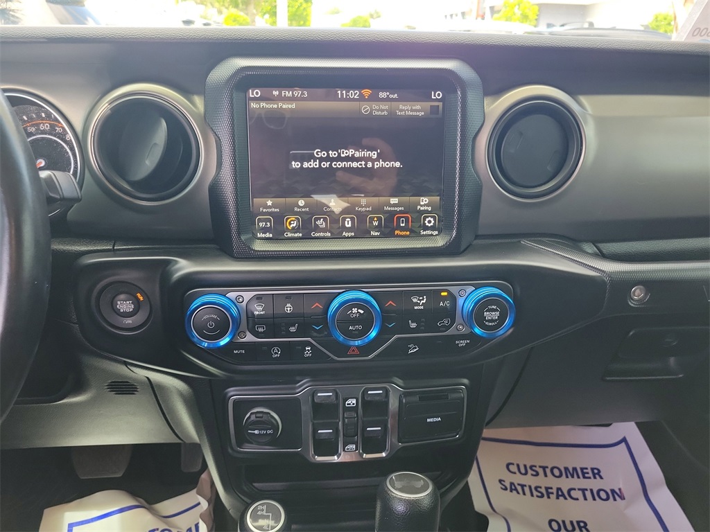 2021 Hydro Blue Pearl Coat Jeep Wrangler Unlimited Willys 4X4 SUV