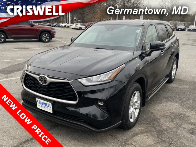 used 2021 Toyota Highlander car, priced at $22,795