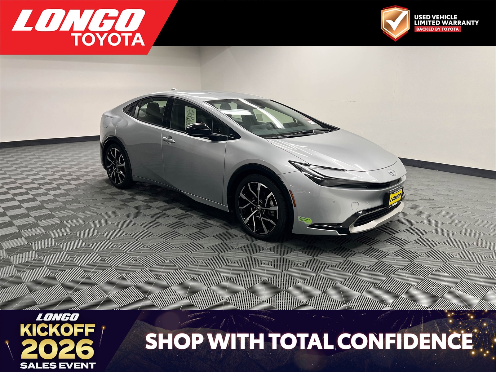 used 2023 Toyota Prius Prime car, priced at $33,788