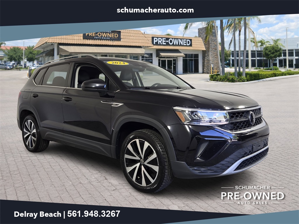 used 2024 Volkswagen Taos car, priced at $17,298