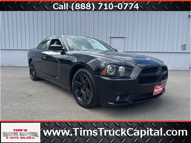 2014 Pitch Black Dodge Charger R/T RWD Sedan