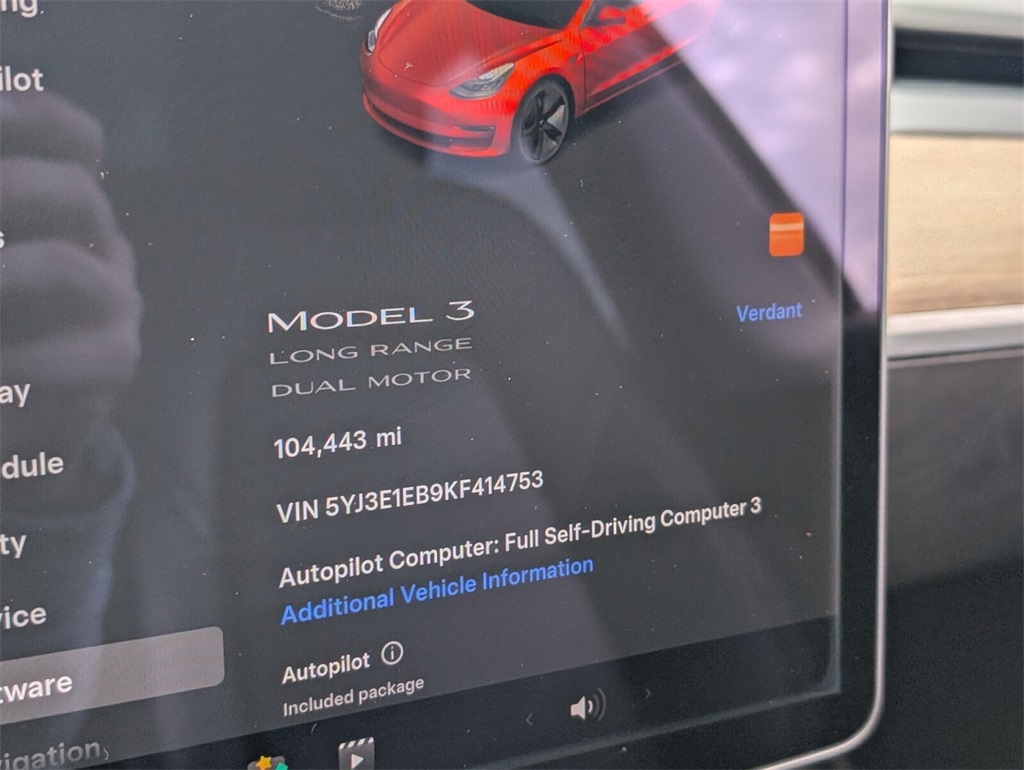 used 2019 Tesla Model 3 car, priced at $16,998