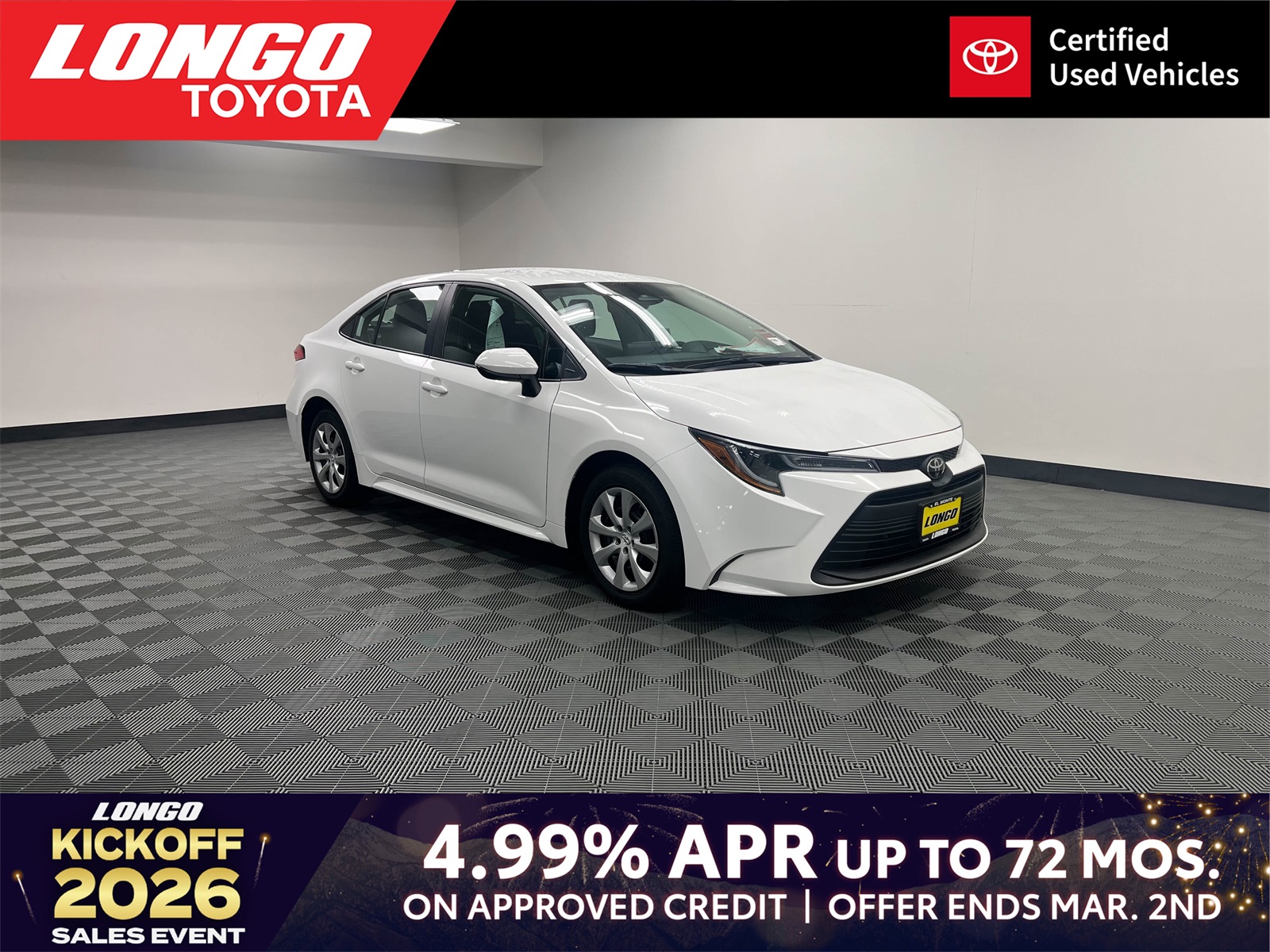 used 2024 Toyota Corolla car, priced at $19,288