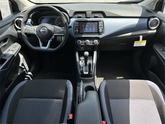2025 Gun Metallic Nissan Versa 1.6 SV FWD Sedan
