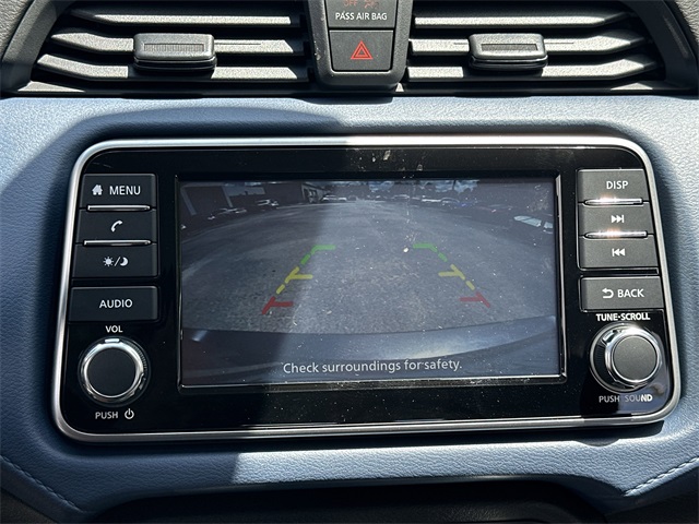 2025 Gun Metallic Nissan Versa 1.6 SV FWD Sedan