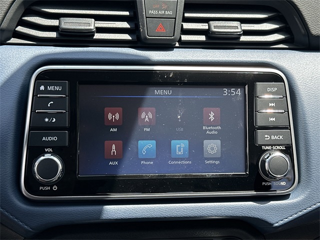 2025 Gun Metallic Nissan Versa 1.6 SV FWD Sedan