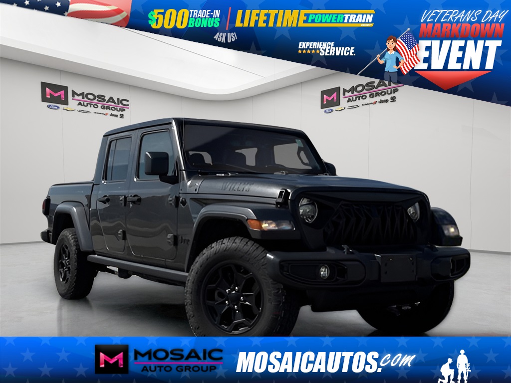 Used 2022 Jeep Gladiator Willys Trucks