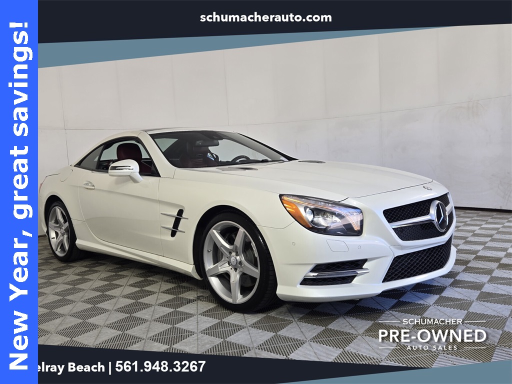 used 2014 Mercedes-Benz SL-Class car, priced at $28,988