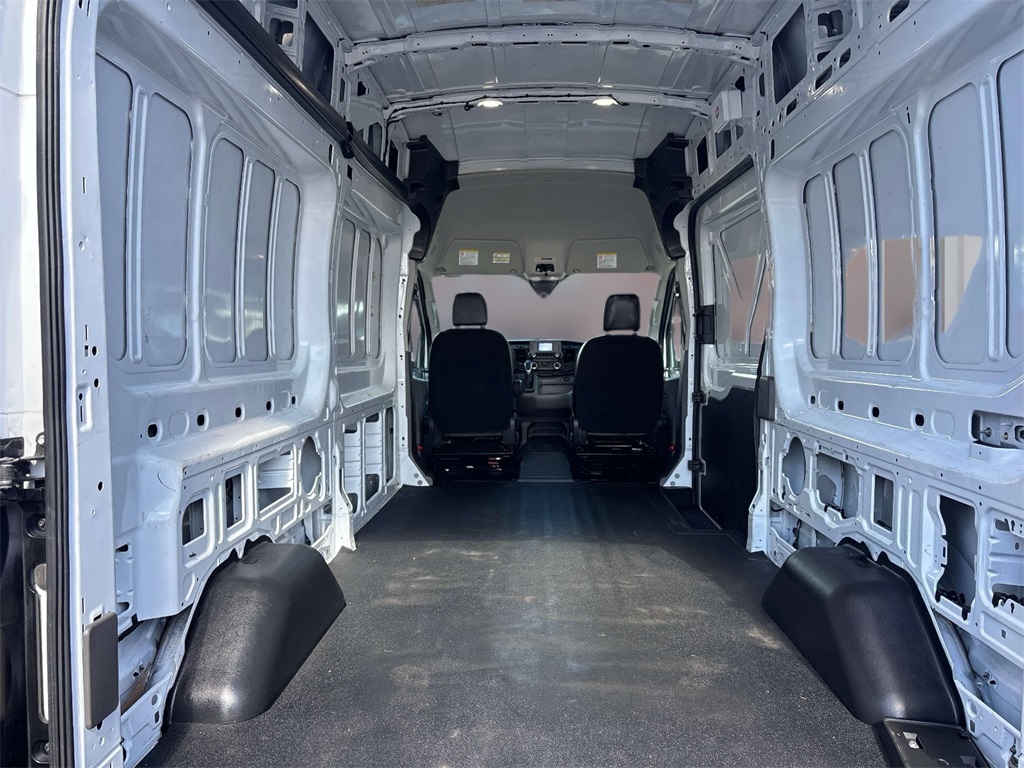 2023 White Ford Transit Cargo Van Base RWD Van