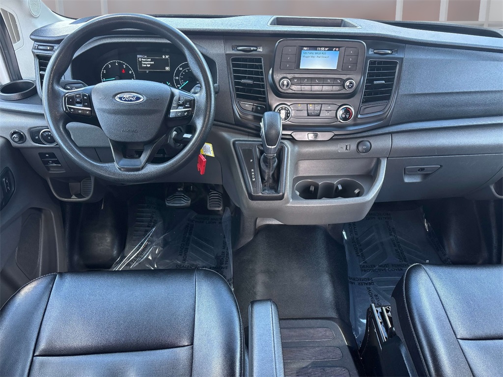 2023 White Ford Transit Cargo Van Base RWD Van
