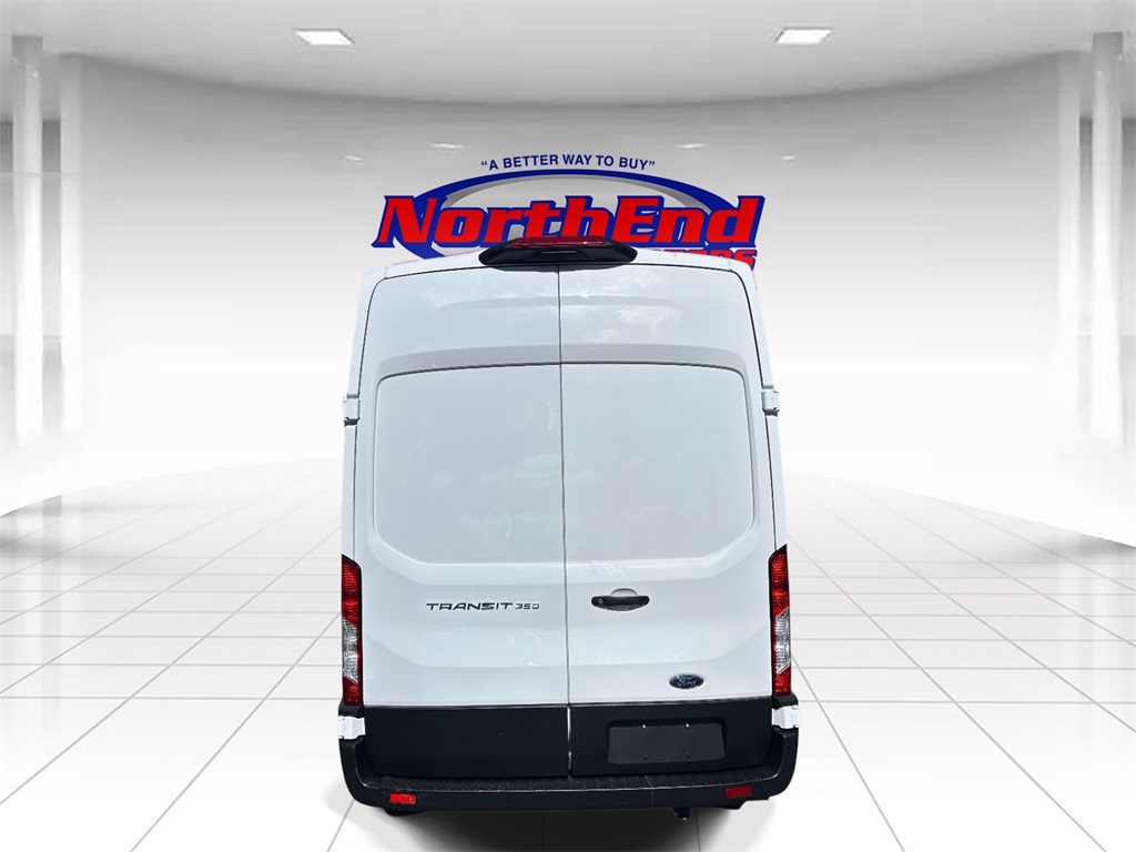 2023 White Ford Transit Cargo Van Base RWD Van